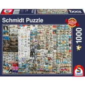 Schmidt - Souvenier Kraam (1000) - Puzzel