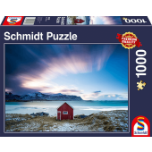 Hutje aan de Atlantische Kust, 1000 stukjes - Puzzel