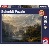 Idyllische Waterval, 1000 stukjes - Puzzel