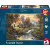 Thomas Kinkade - Mountain Retreat (1000) - Puzzel