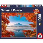 Herfst bij Mount Fuji,(1000) - Puzzel