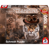Schmidt - Steampunk Tijger (1000) - Puzzel