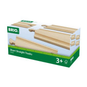 BRIO Halve Rechte Rails - 33334