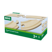 BRIO Gebogen Korte Rails - 33337