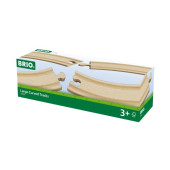 BRIO Lange Gebogen Rails - 33342