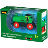 BRIO Groene locomotief op Batterijen - 33595