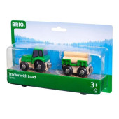 BRIO Tractor met aanhanger - 33799