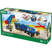 BRIO Politie Goud Transport Set - 33812