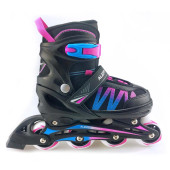 Alert Inline Skate roze/blauw maat 31-34