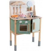 Jouéco® - Houten keuken met accessoires