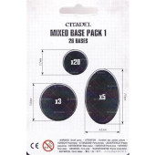 Games Workshop - Citadel Mixed Base Pack 1  (66-19)