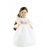 8431031045494 - Paola Reina - Amigas Cleo in trouw of communiejurk (32cm)