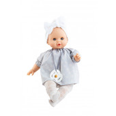 8431031080433 - Paola Reina Sonja blank meisje met blauwe ogen met mechanisme 36cm