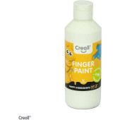 Creall Vingerverf Fles 250ml Wit Happy Ingredients