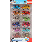 Turbo Racers - Set Rally Auto's pull-back (12st.)