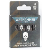 Warhammer 40K - Iron Warriors - Dice (42-17)
