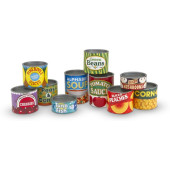 Melissa & Doug - Voedselset in blik - Speelkeukenset