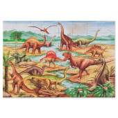 Melissa & Doug - Dinosaurus - Vloerpuzzel - 48 pcs