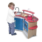 Melissa & Doug - Cooks Corner Houten Keuken