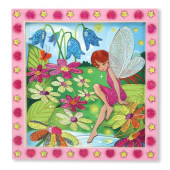 Sticker by Number - Flower Garden Fairy