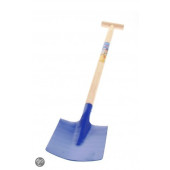 Metalen Kinderschep met houten steel 70cm Blauw