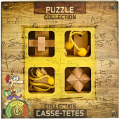 Eureka Expert Wooden Puzzles collection Geel