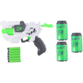 Shooter Pistool Met Foampijlen Wit 26 Cm