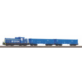 Piko Trein H0 Startset - Diesellocomotief SM 42 met 2 open goederenwagens - (97937)