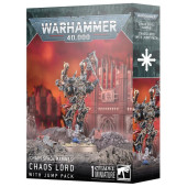 Warhammer 40K - Chaos Space Marines - Chaos Lord With Jump Pack (43-101)