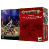 Warhammer Age of Sigmar - Seraphon - Saurus Scar-Veteran on Aggradon (88-24)