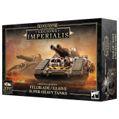 Warhammer The Horus Heresy - Legions Imperialis - Legiones Astartes - Fellblade / Glaive Super-heavy Tanks (03-95)