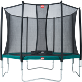 BERG Trampoline Favorit 380 Regular + Safety Net Comfort - Groen