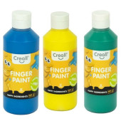 Creall Vingerverfset 750ml, blauw-geel-groen - nature