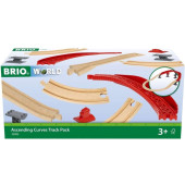 BRIO Oplopende Gebogen Rails Pack - 33995