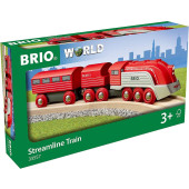 BRIO Rode hogesnelheidstrein - 33557