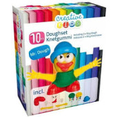 Creative Kids kleiset Mr Dough 10-delig geel