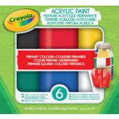 Crayola Acrylverf Primaire tinten - 6st.
