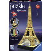 Ravensburger 3D puzzel - Eiffeltoren-Night Edition (216)