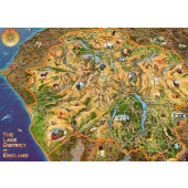 Falcon - Map of the Lake District (1000)