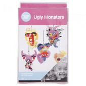 Foam Clay Knutselset Ugly Monsters 7-delig