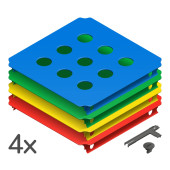 QUADRO - GATENPANEELSET S (4st.)