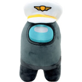 Among Us - grijze knuffel - 30 cm