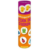 ImageBooks - Geheugenspel in een Koker - Zoek de Dieren
