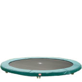 BERG Trampoline Elite+ Inground 330 met Champion Regular Trampolinerand Groen