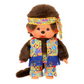 4905610252886 - Monchhichi Flower Power Boy (20cm)