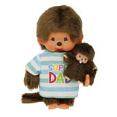 Monchhichi Jongen Super Dad (20cm)