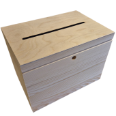 Enveloppenkist Grenen Laag Luxe (29x20x22cm)