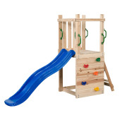 SwingKing - Speeltoren Mari met Glijbaan Blauw