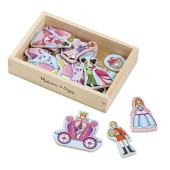 Melissa & Doug - Prinsessen Magneetjes - 20 stuks