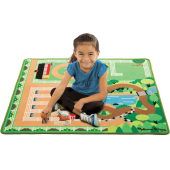 Melissa & Doug - Speelkleed Rondom de Ranche (incl paarden)